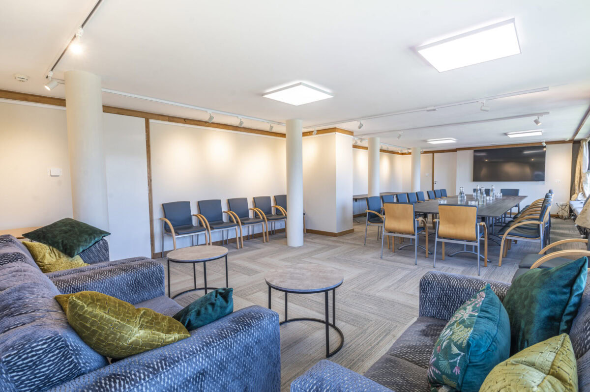 The Levett Room, seen from the seating area